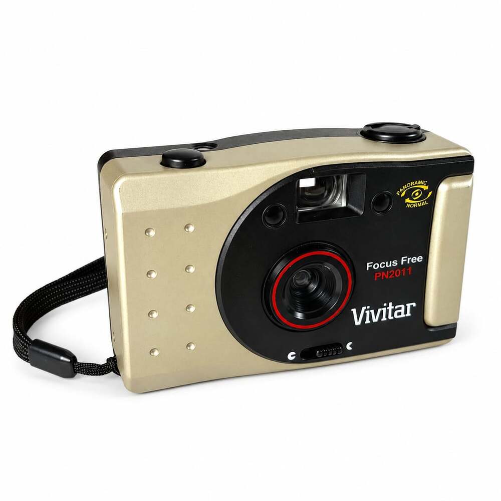 Vivitar PN2011 Focus Free 35mm Panoramic Film Camera